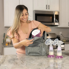 Load image into Gallery viewer, Rumble Tuff Breast Pump Backpack with Cooler Compartment