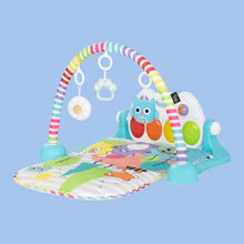 Load image into Gallery viewer, Colorful baby activity gym with toys on a white background