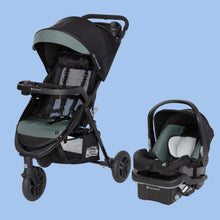 Load image into Gallery viewer, Baby Trend stroller and car seat set on a white background