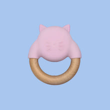 Load image into Gallery viewer, bünky Silicone and Wood Cat Teether