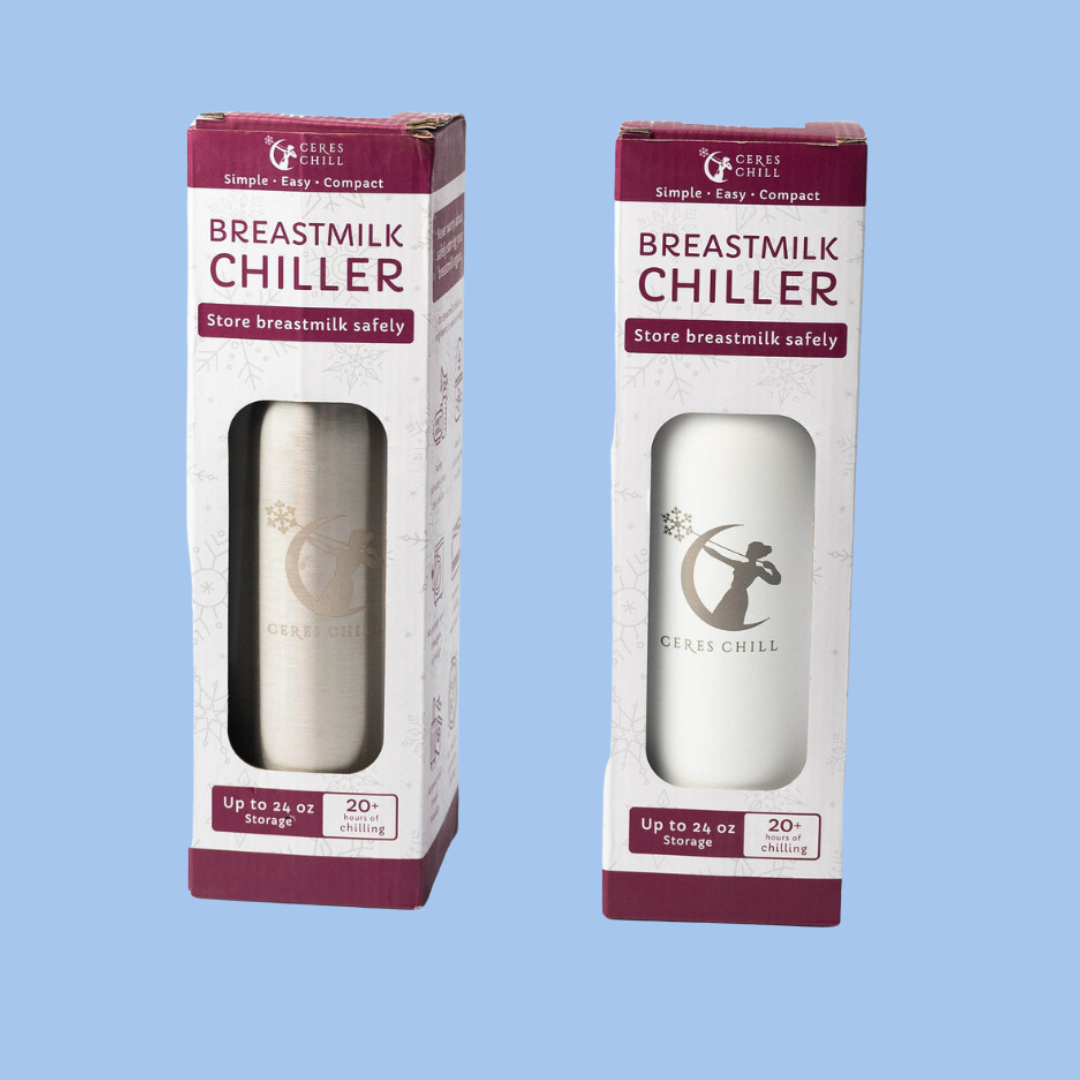 Stainless Steel Milk Chiller Ceres Chill Breastmilk Chiller Duo – 24oz ...