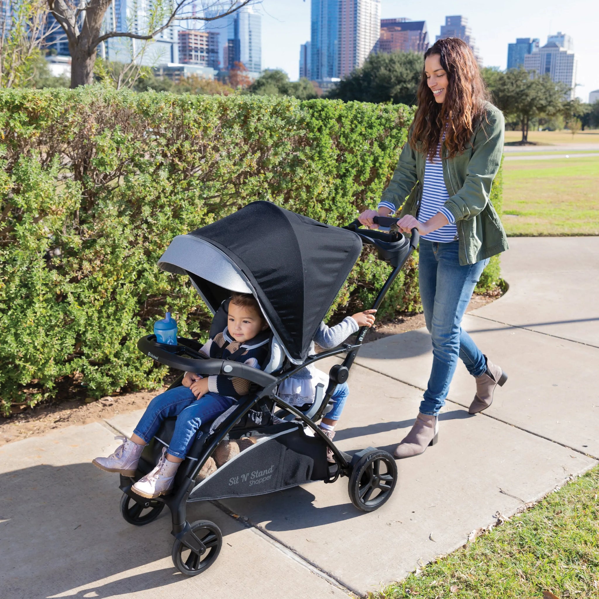 baby trend 5 in 1 stroller Baby Trend Sit N Stand® 5-in-1 Shopper Stroller – ette cetera!