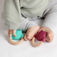 Load image into Gallery viewer, bünky Silicone and Wood Cat Teether
