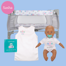 Load image into Gallery viewer, Safe Sleep Sasha and Safe Sleep Sammi
